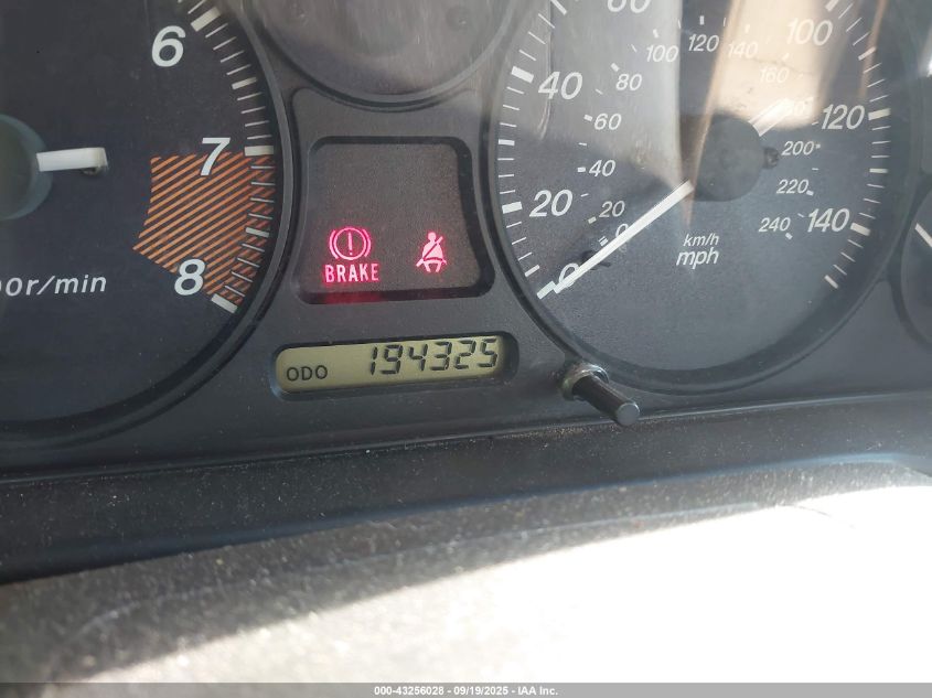 1999 Mazda Mx-5 Miata Leather Pkg/Popular Equipment Pkg/Sports Pkg/Touring Pkg VIN: JM1NB3530X0124834 Lot: 43256028