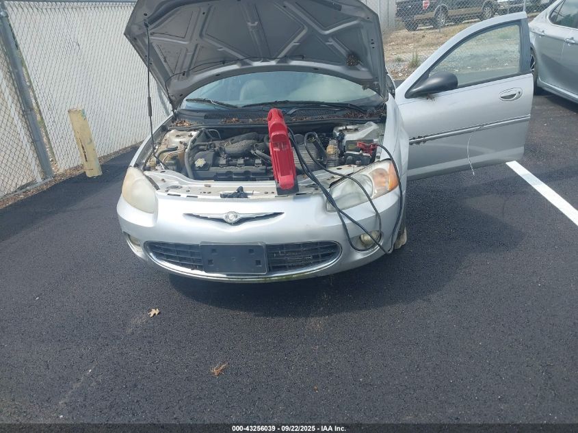 2002 Chrysler Sebring Lxi VIN: 4C3AG52H72E128440 Lot: 43256039