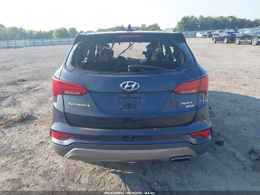 2017 Hyundai Santa Fe Sport 2.4L VIN: 5XYZUDLB4HG424612 Lot: 43256043