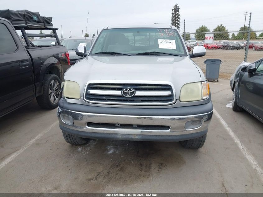 2001 Toyota Tundra Sr5 VIN: 5TBRN34121S213066 Lot: 43256060