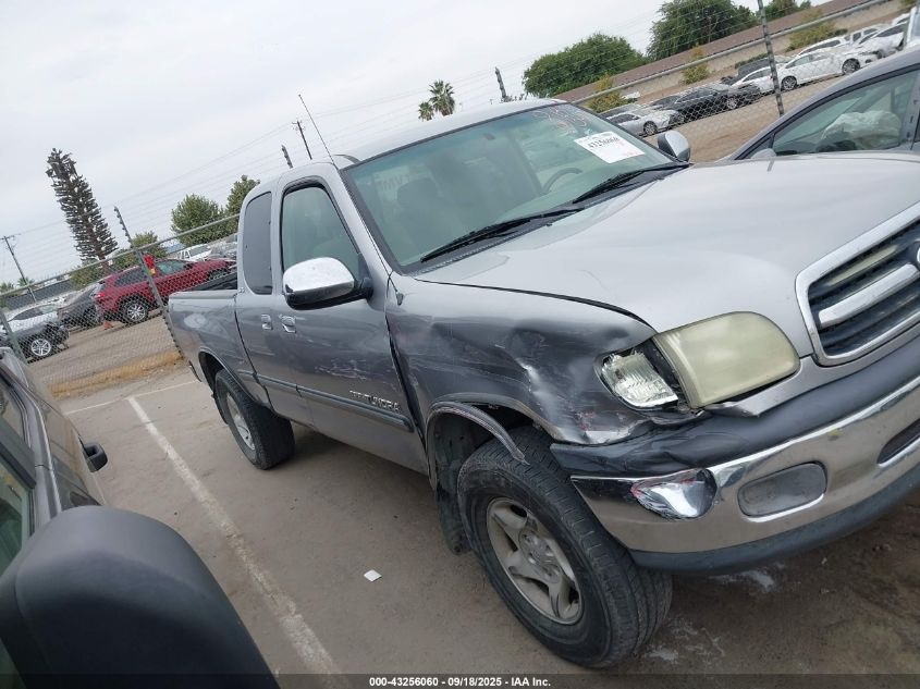 2001 Toyota Tundra Sr5 VIN: 5TBRN34121S213066 Lot: 43256060