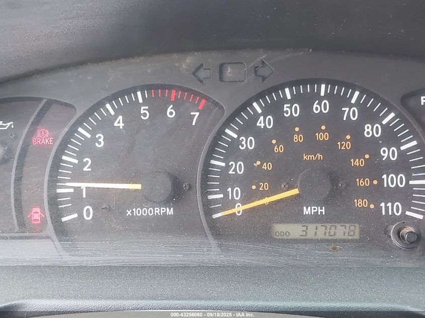 2001 Toyota Tundra Sr5 VIN: 5TBRN34121S213066 Lot: 43256060