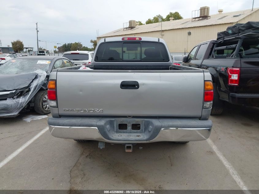 2001 Toyota Tundra Sr5 VIN: 5TBRN34121S213066 Lot: 43256060
