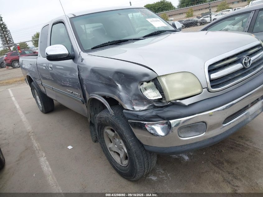 2001 Toyota Tundra Sr5 VIN: 5TBRN34121S213066 Lot: 43256060