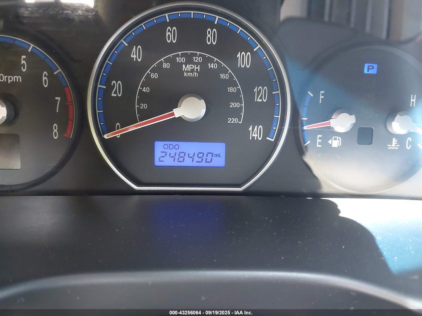 2007 Hyundai Santa Fe Gls VIN: 5NMSG73D17H048743 Lot: 43256064