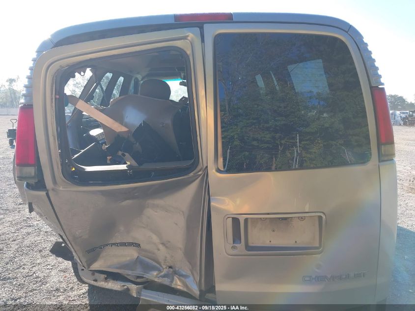 2002 Chevrolet Express Lt VIN: 1GNFG65R221141060 Lot: 43256082