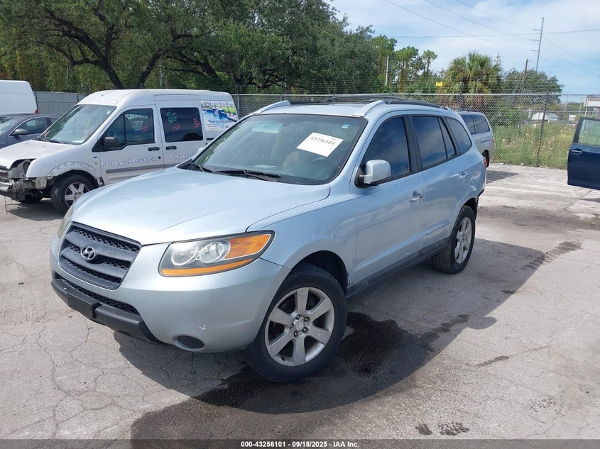 5NMSH13E28H205863 2008 HYUNDAI SANTA FE photo no. 2