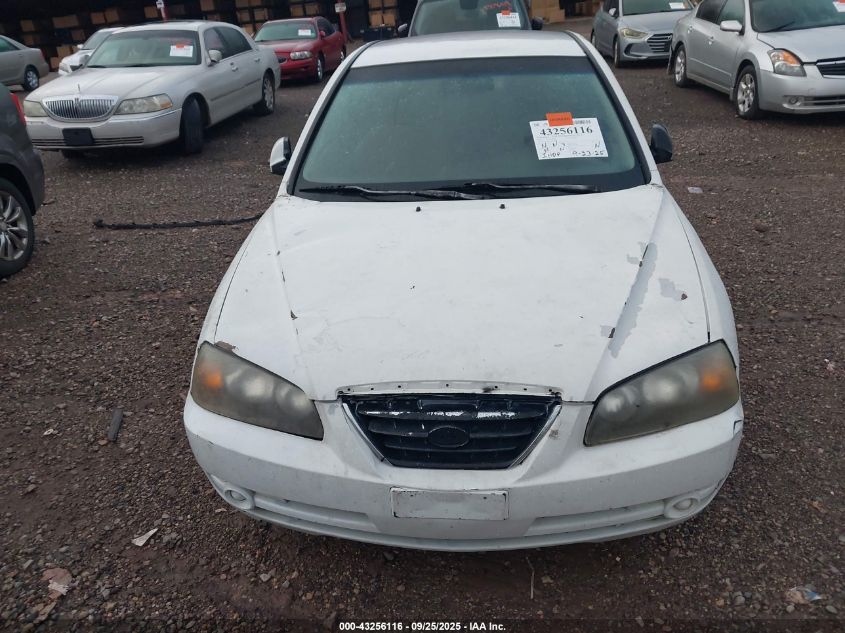 2005 Hyundai Elantra Gls/Gt VIN: KMHDN46D15U989152 Lot: 43256116