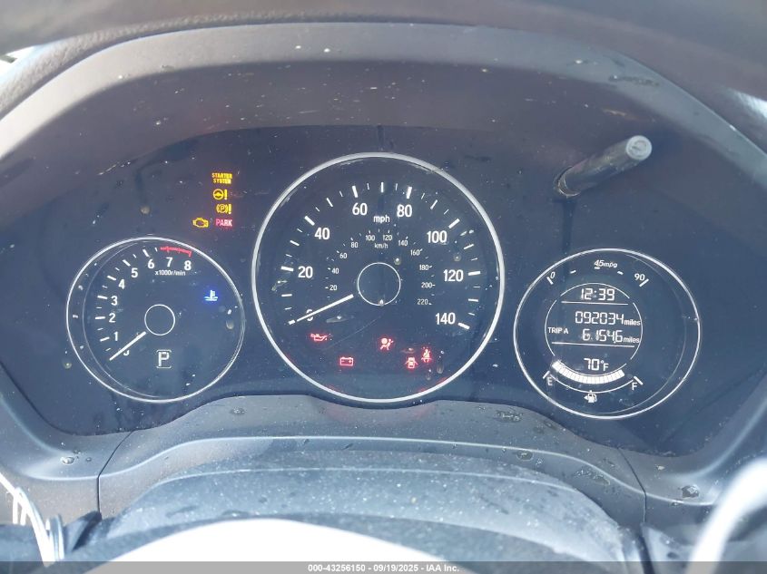 2018 Honda Hr-V Ex VIN: 3CZRU6H58JG721849 Lot: 43256150