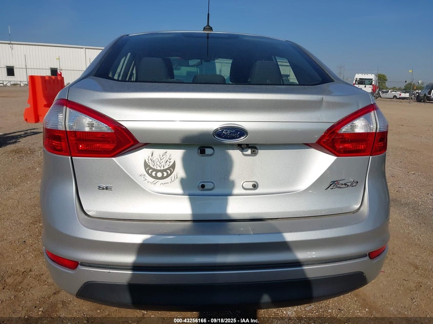 2019 Ford Fiesta Se VIN: 3FADP4BJ8KM116417 Lot: 43256166