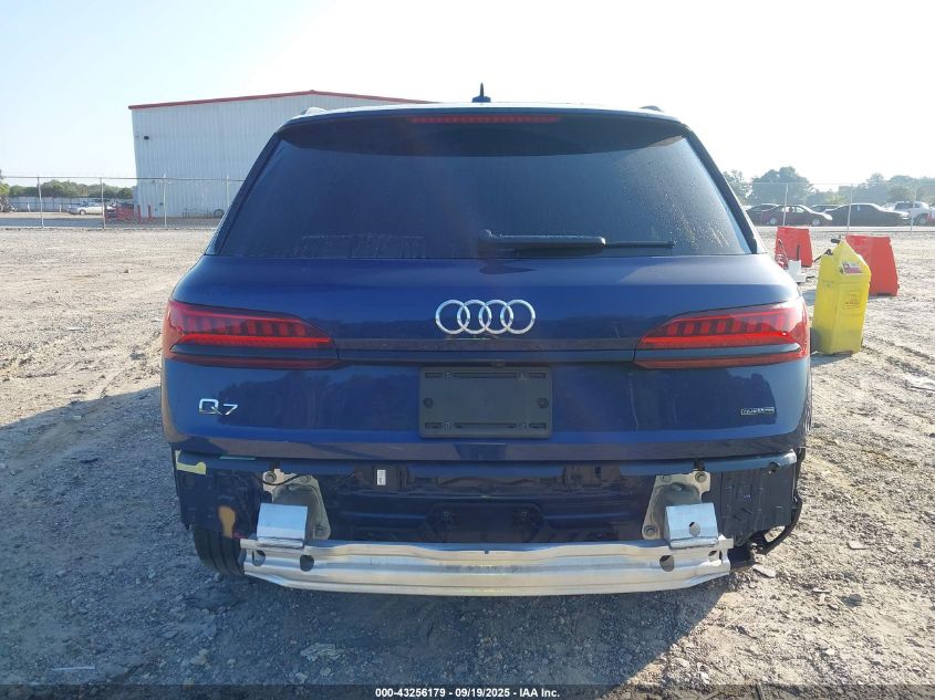 2022 Audi Q7 Premium Plus 55 Tfsi Quattro Tiptronic VIN: WA1LXBF70ND005492 Lot: 43256179