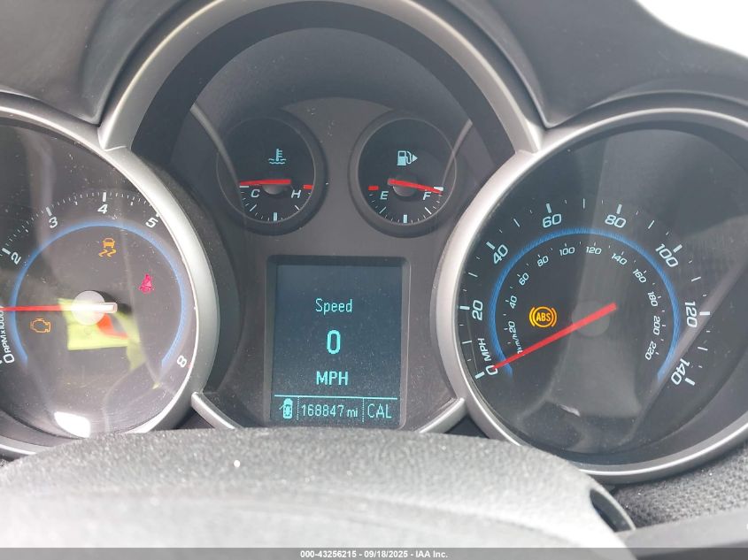 2012 Chevrolet Cruze Eco VIN: 1G1PK5SC3C7380498 Lot: 43256215