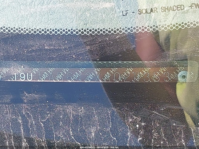 1999 Acura Tl 3.2 VIN: 19UUA5643XA024353 Lot: 43256222