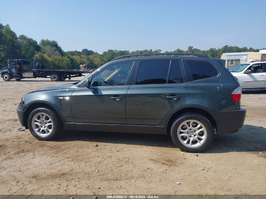 2004 BMW X3 2.5I VIN: WBXPA73414WB23303 Lot: 43256270