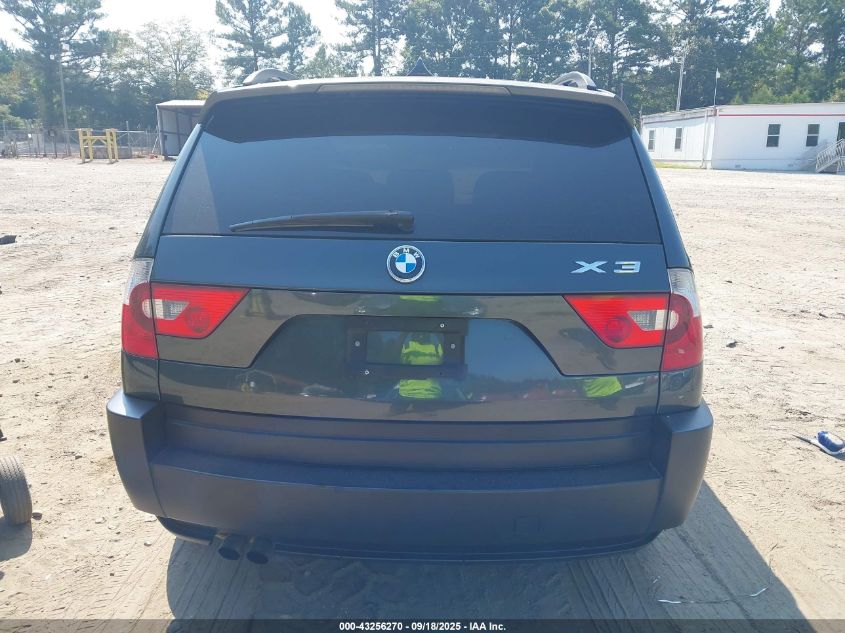 2004 BMW X3 2.5I VIN: WBXPA73414WB23303 Lot: 43256270