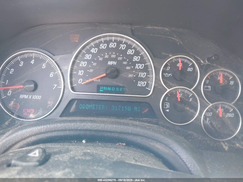 2002 GMC Envoy Slt VIN: 1GKDT13S922258279 Lot: 43256278