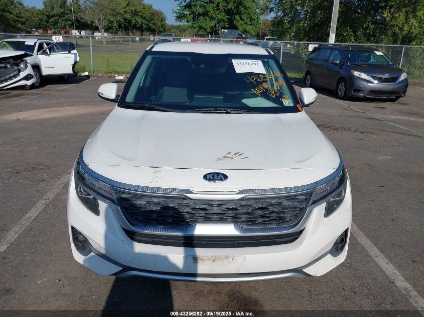 2021 Kia Seltos S VIN: KNDEUCAA4M7074845 Lot: 43256292