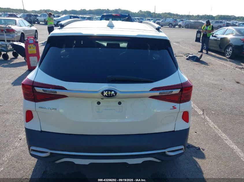 2021 Kia Seltos S VIN: KNDEUCAA4M7074845 Lot: 43256292