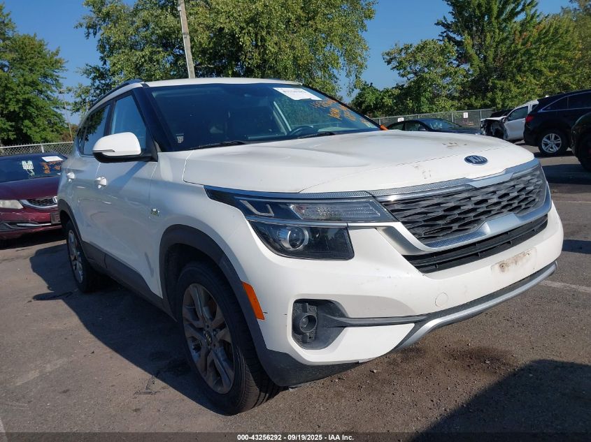 2021 Kia Seltos S VIN: KNDEUCAA4M7074845 Lot: 43256292