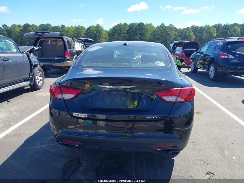 2015 Chrysler 200 S VIN: 1C3CCCBB5FN626633 Lot: 43256309