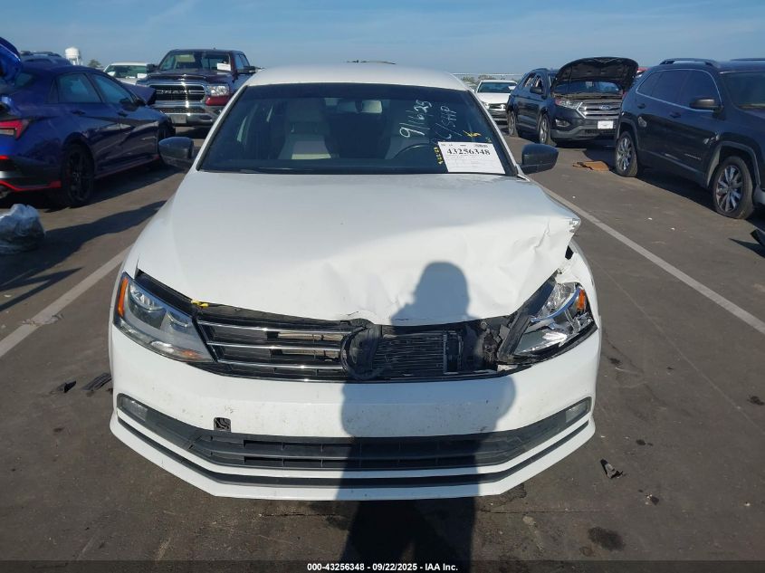2016 Volkswagen Jetta 1.8T Sport VIN: 3VWD17AJ8GM371023 Lot: 43256348