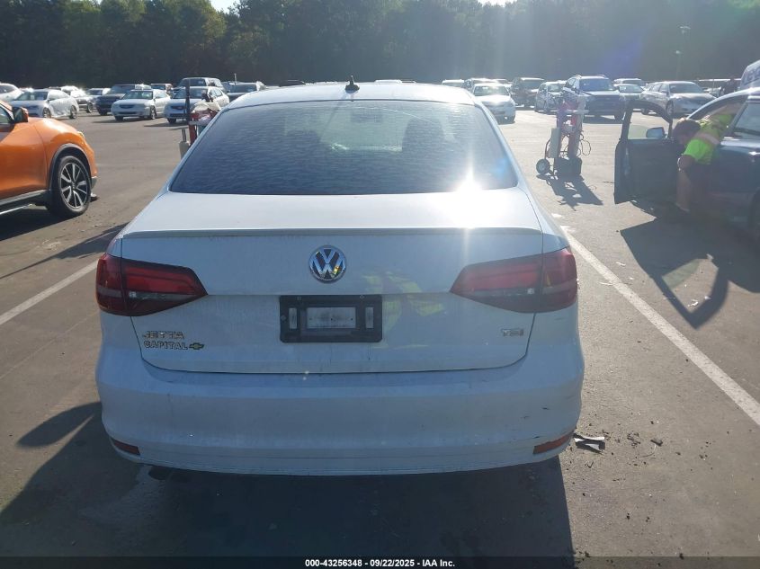 2016 Volkswagen Jetta 1.8T Sport VIN: 3VWD17AJ8GM371023 Lot: 43256348