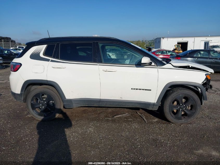 2018 Jeep Compass Altitude Fwd VIN: 3C4NJCBB9JT438488 Lot: 43256350
