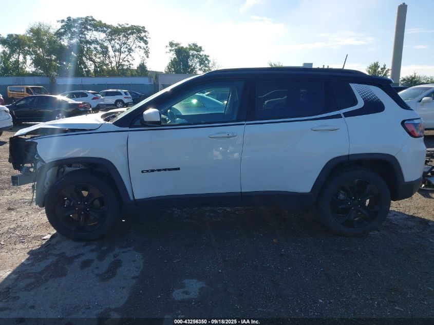 2018 Jeep Compass Altitude Fwd VIN: 3C4NJCBB9JT438488 Lot: 43256350