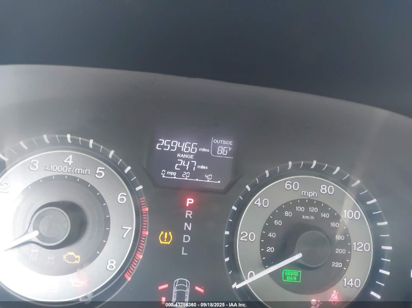 2012 Honda Odyssey Ex-L VIN: 5FNRL5H61CB063750 Lot: 43256360