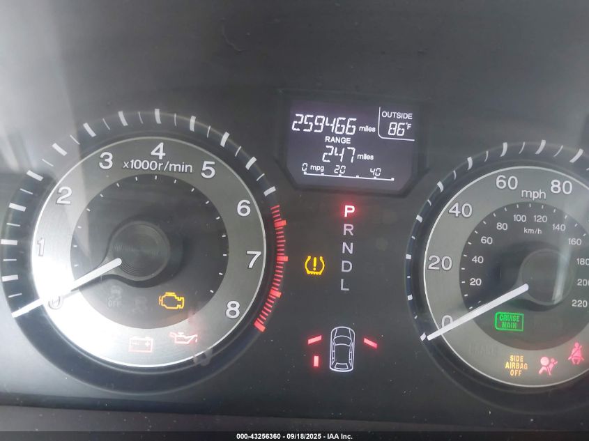 2012 Honda Odyssey Ex-L VIN: 5FNRL5H61CB063750 Lot: 43256360