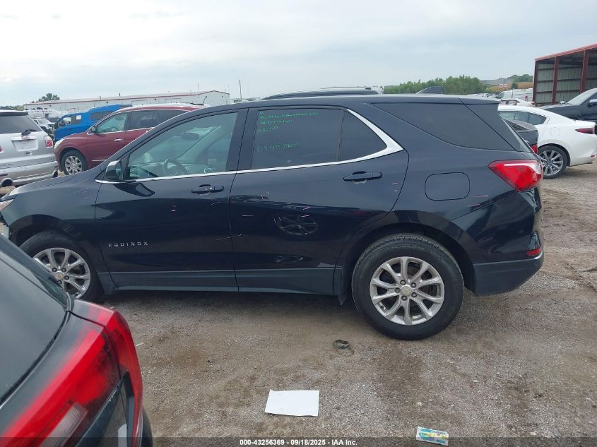 2020 Chevrolet Equinox Fwd Lt 1.5L Turbo VIN: 2GNAXKEV4L6143682 Lot: 43256369