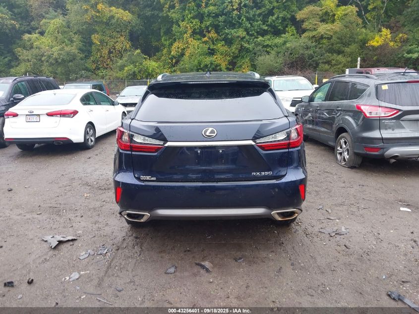 2019 Lexus Rx 350 VIN: 2T2BZMCAXKC202472 Lot: 43256401