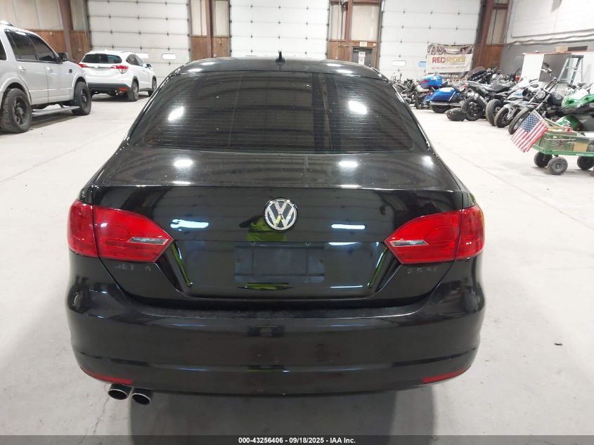 2011 Volkswagen Jetta 2.5L Se VIN: 3VWDZ7AJXBM011642 Lot: 43256406