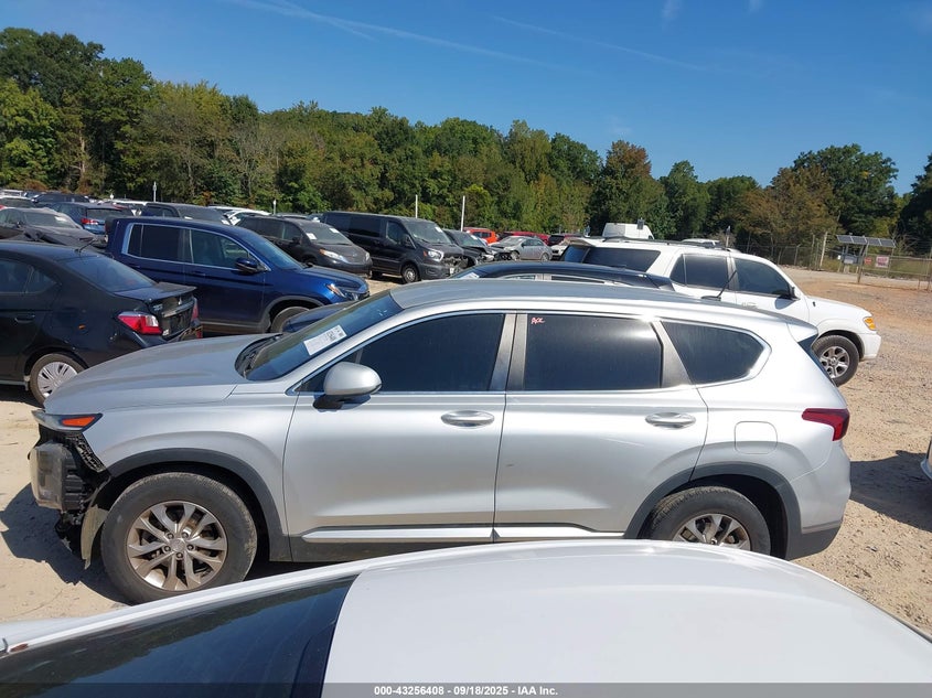 2019 Hyundai Santa Fe Se VIN: 5NMS23AD0KH032939 Lot: 43256408