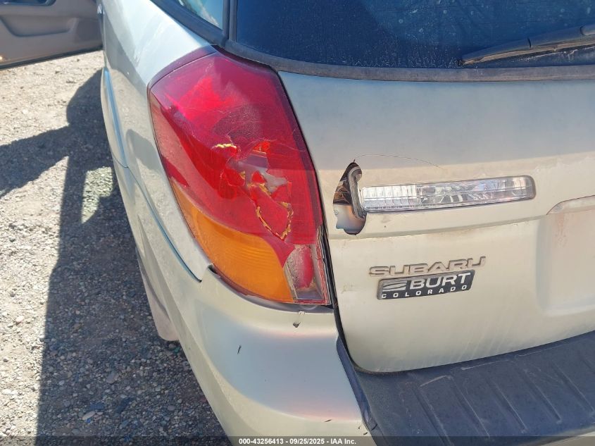 2007 Subaru Outback 2.5I VIN: 4S4BP61C076324682 Lot: 43256413