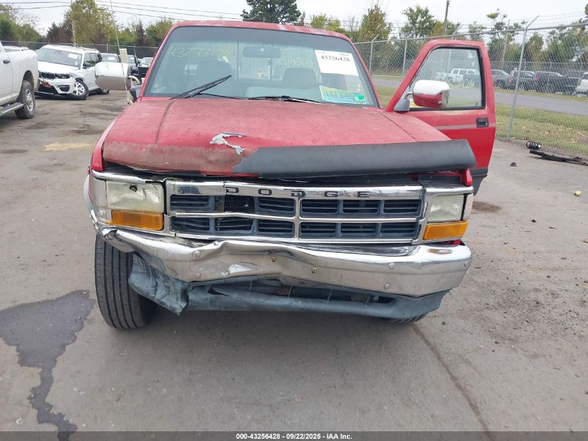 1995 Dodge Dakota VIN: 1B7GG23X9SS104721 Lot: 43256428
