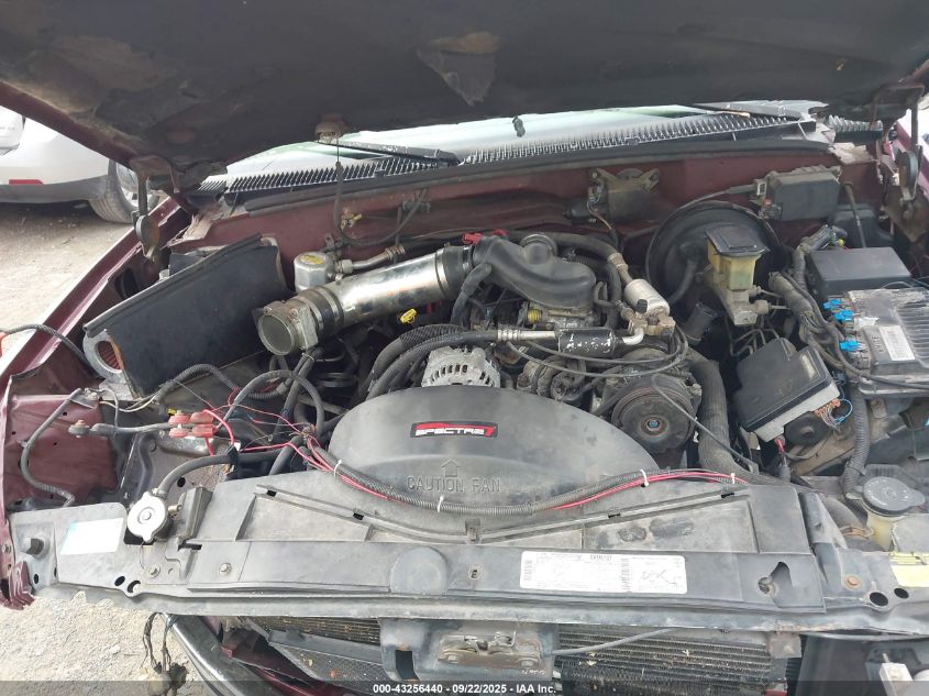 1997 GMC Sierra 1500 Sl Wideside VIN: 1GTEK14R9VZ533899 Lot: 43256440