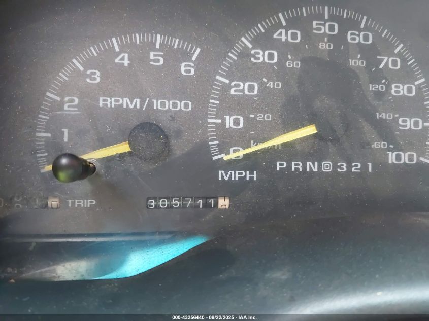 1997 GMC Sierra 1500 Sl Wideside VIN: 1GTEK14R9VZ533899 Lot: 43256440