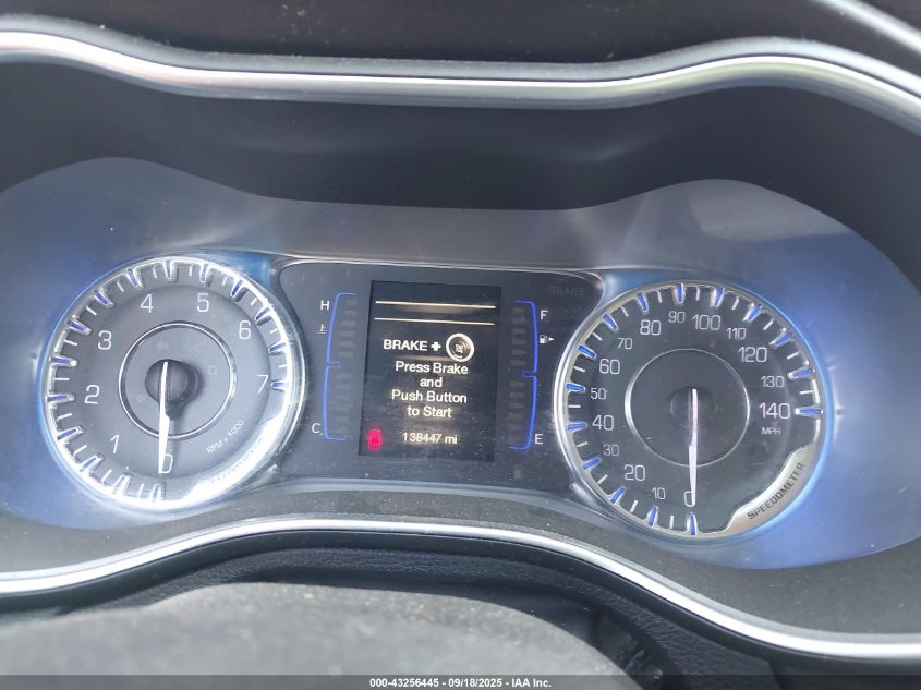 2015 Chrysler 200 Limited VIN: 1C3CCCAB0FN655409 Lot: 43256445