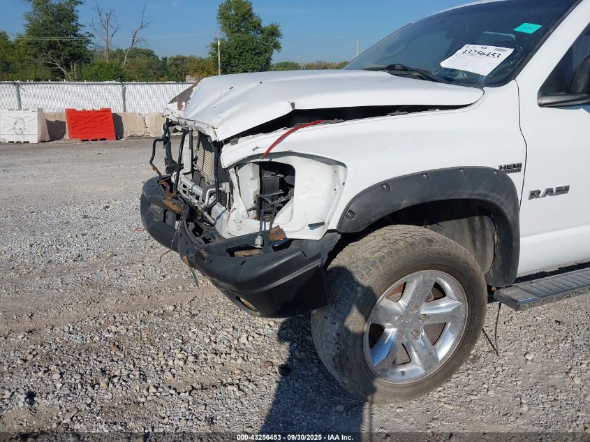 2008 Dodge Ram 1500 Slt VIN: 1D7HU18208J155677 Lot: 43256453