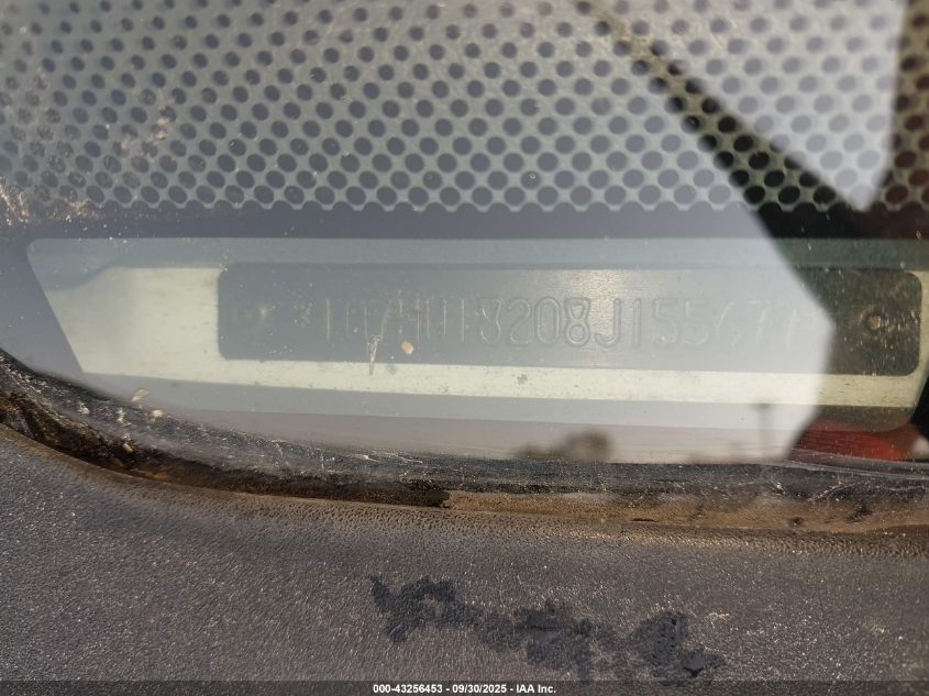 2008 Dodge Ram 1500 Slt VIN: 1D7HU18208J155677 Lot: 43256453