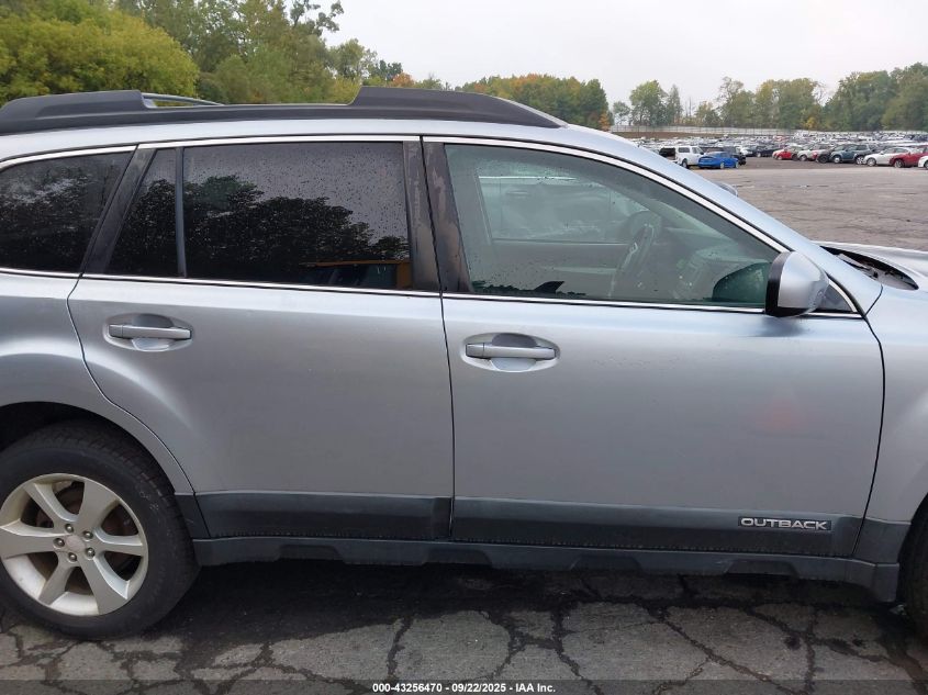 2014 Subaru Outback 2.5I Premium VIN: 4S4BRBCCXE3308830 Lot: 43256470