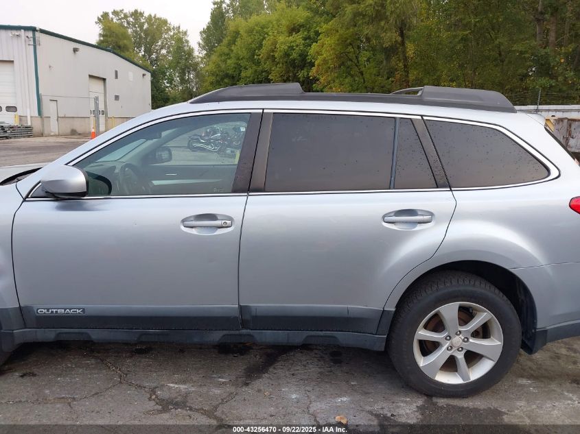 2014 Subaru Outback 2.5I Premium VIN: 4S4BRBCCXE3308830 Lot: 43256470