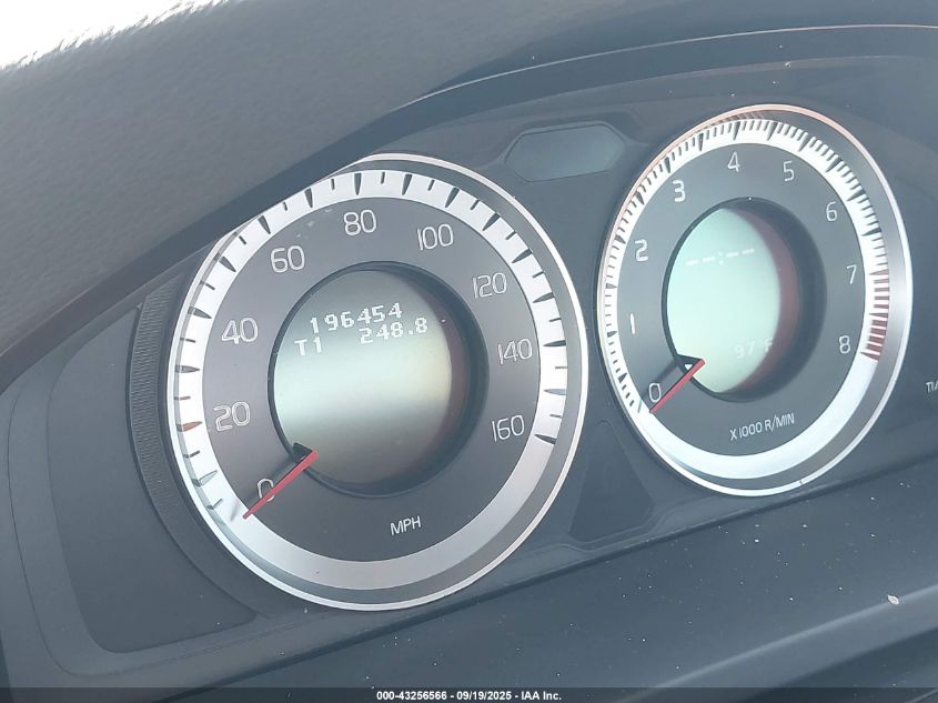 2013 Volvo S60 T5/T5 Platinum/T5 Premier/T5 Premier Plus VIN: YV1612FHXD2172038 Lot: 43256566