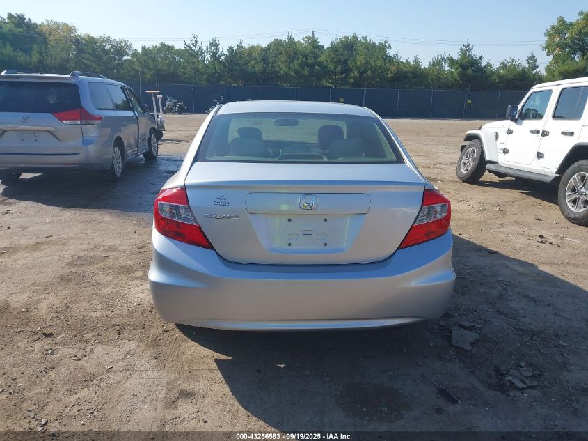 2012 Honda Civic Lx VIN: 19XFB2F53CE004770 Lot: 43256583