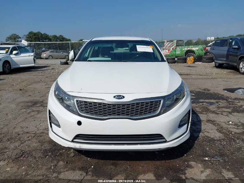 2015 Kia Optima Hybrid Ex VIN: KNAGN4AD5F5091395 Lot: 43256584