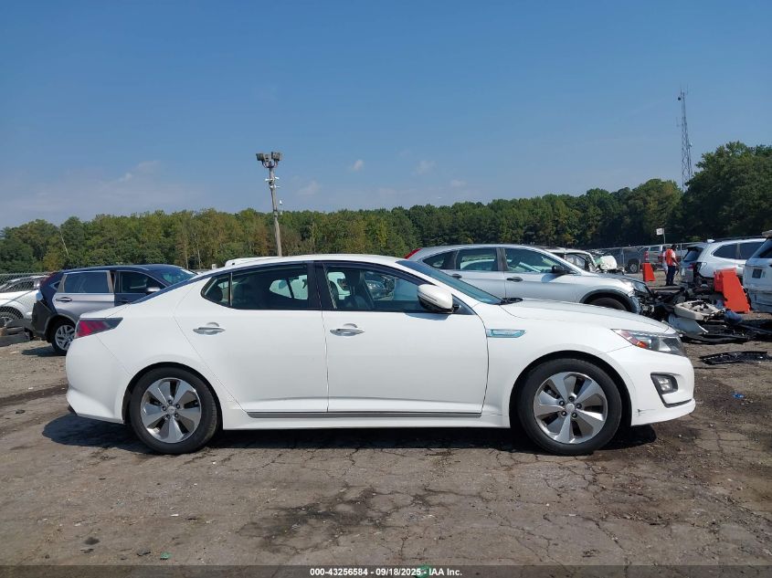 2015 Kia Optima Hybrid Ex VIN: KNAGN4AD5F5091395 Lot: 43256584