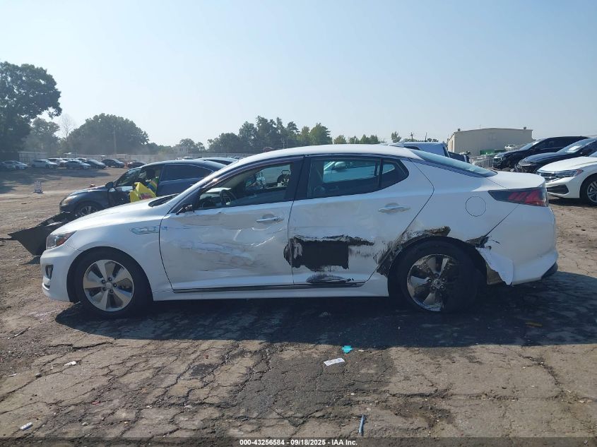 2015 Kia Optima Hybrid Ex VIN: KNAGN4AD5F5091395 Lot: 43256584