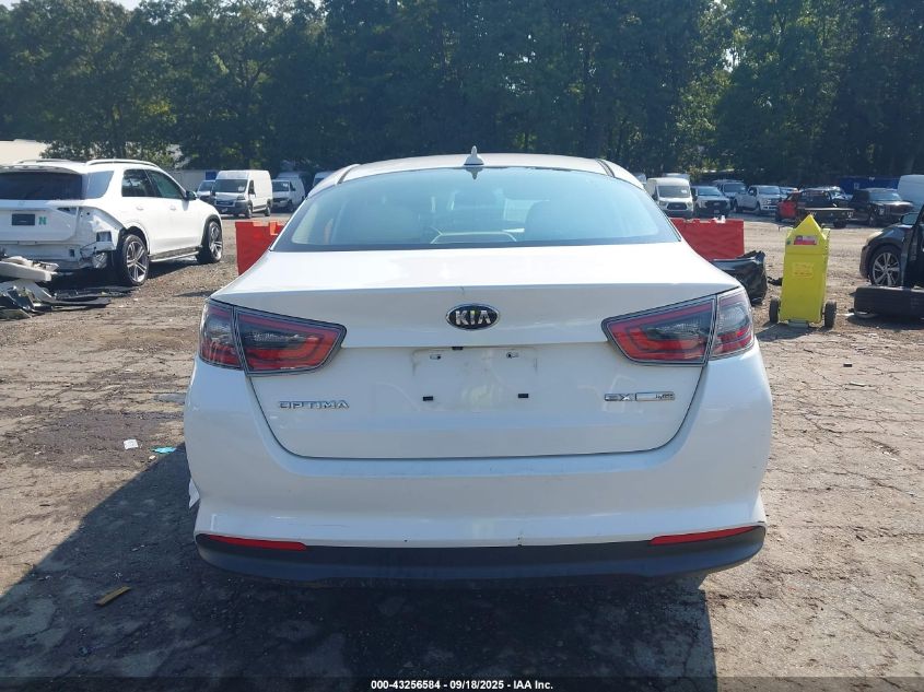 2015 Kia Optima Hybrid Ex VIN: KNAGN4AD5F5091395 Lot: 43256584