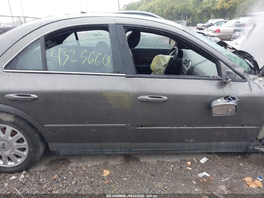2004 Lincoln Ls V6 VIN: 1LNHM86S34Y624988 Lot: 43256608